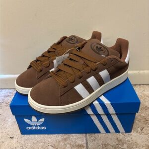 Adidas Campus 00's Suede Shoes 'Bark/Cloud White' - GY6433 Mens Size 11-13